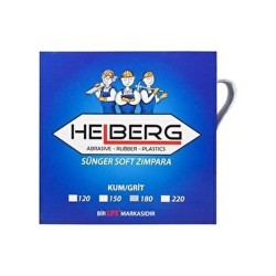 HELBERG SOFT RULO SÜNGER ZIMPARA SİYAH (1METRE)