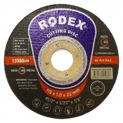 RODEX İNOX METAL KESİCİ 115x1x22